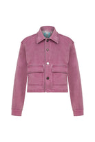 Ace Nayman-Faith Pink Denim Jacket-Ceket-2-fleurdirect.live