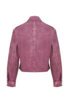 Ace Nayman-Faith Pink Denim Jacket-Ceket-3-fleurdirect.live