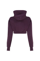 Ace Nayman-Felix Rhinestone Cropped Hoodie-Sweatshirts & Hoodies-3-fleurdirect.live