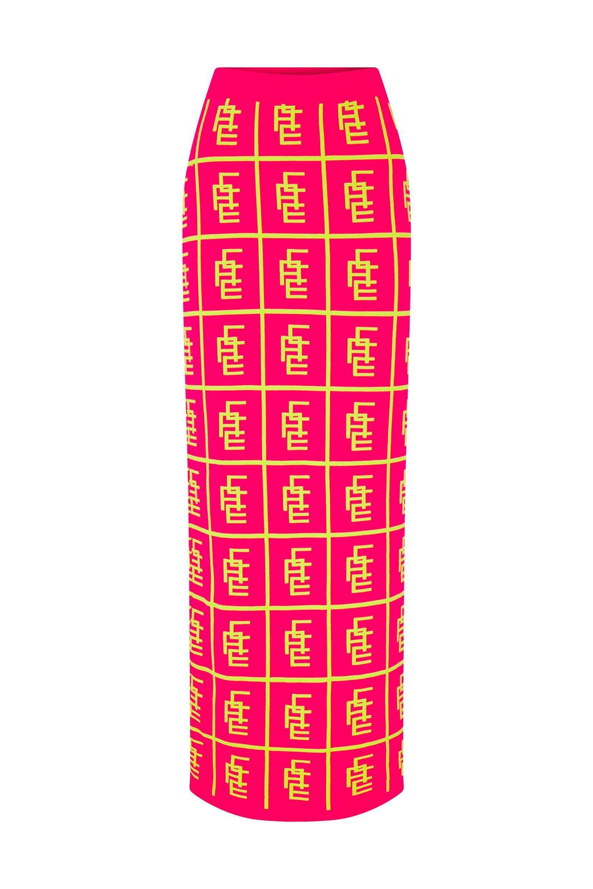 Ace Nayman-Gia Multicolor Knitted Skirt-Etek-2-fleurdirect.live