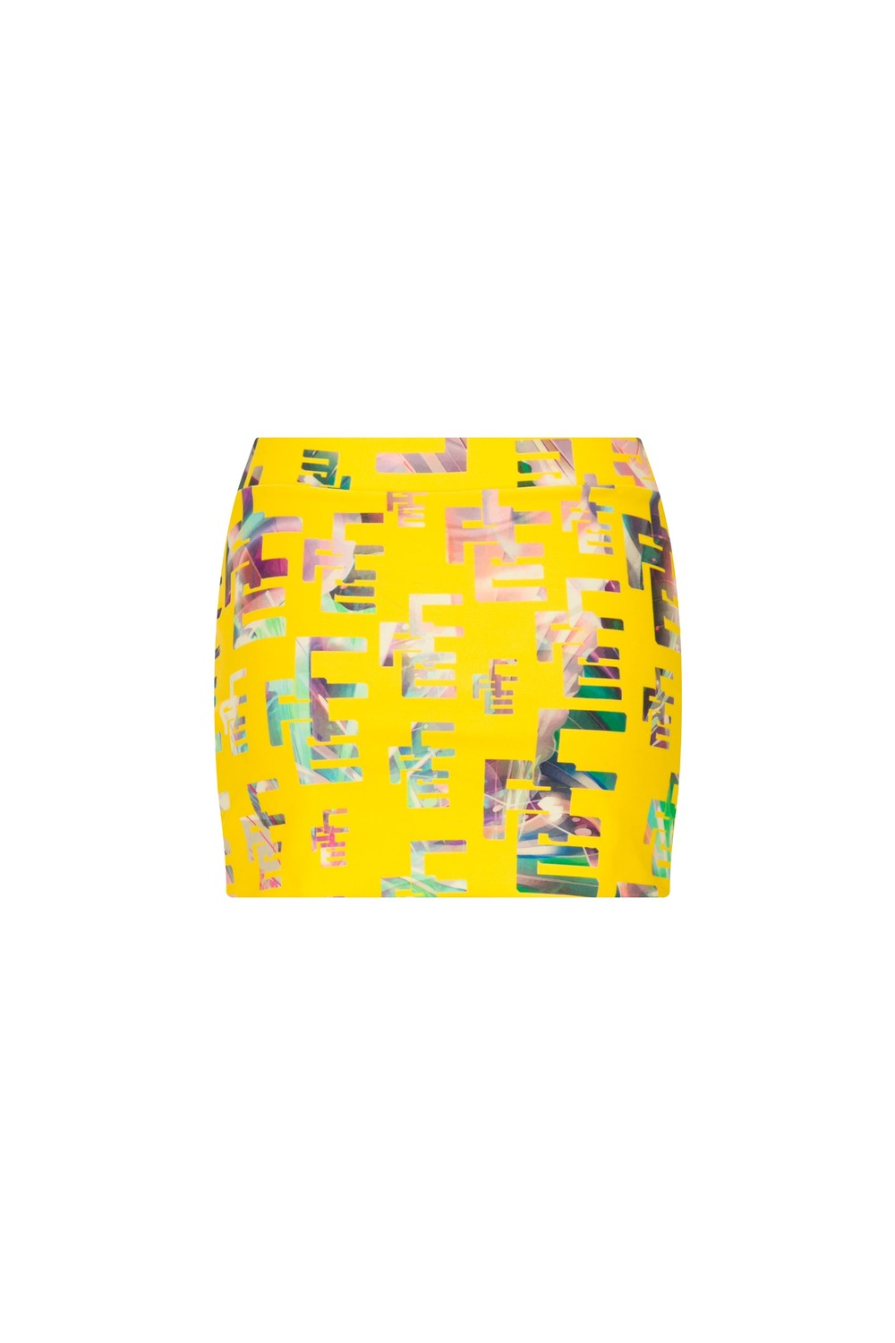 Ace Nayman-Jolie Monogram Skirt-Etek-3-fleurdirect.live