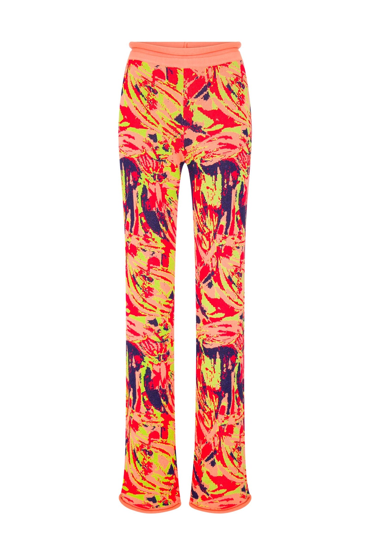 Ace Nayman-Lulu Multicolor Knitted Pants-Pantolon-2-fleurdirect.live