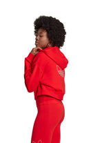 Adidas-Hoodie Vivid Red-Sweatshirts & Hoodies-4-fleurdirect.live