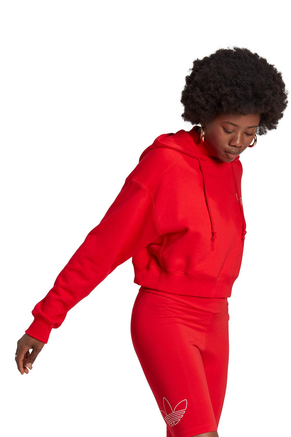 Adidas-Hoodie Vivid Red-Sweatshirts & Hoodies-8-fleurdirect.live