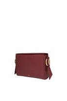 Aika Concept-Leather Istanbul Bag Burgundy-Omuz Çantası-5-fleurdirect.live