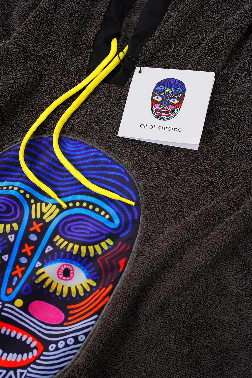 All Of Chrome-Shaman Mask Gri Panço-Panço-2-fleurdirect.live