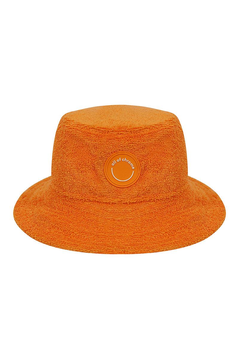 All Of Chrome-Turuncu Havlu Şapka-Bucket Hat-1-fleurdirect.live