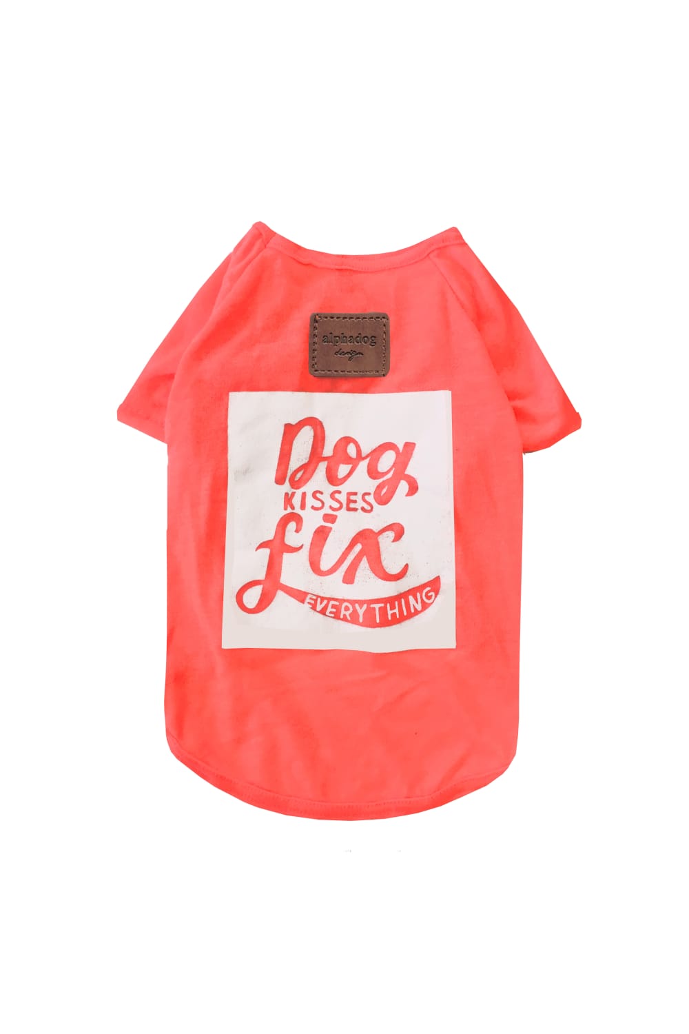 Alphadog Design-Kiss Pet Tshirt-Köpek-1-fleurdirect.live