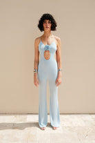 Alreves-Brisa Shiny Stone Low-cut Jumpsuit-Tulum-1-fleurdirect.live