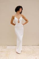 Alreves-Cielo Decollete Long Dress-Elbise-1-fleurdirect.live