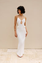 Alreves-Cielo Decollete Long Dress-Elbise-2-fleurdirect.live