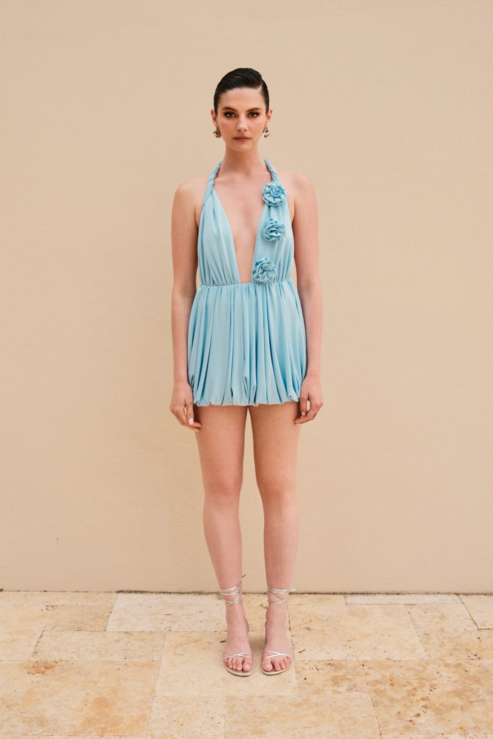 Alreves-Elisa Balloon Skirt Dress-Elbise-1-fleurdirect.live