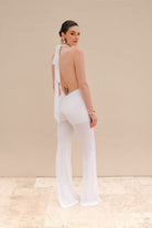 Alreves-Ines Jumpsuit İn White-Tulum-3-fleurdirect.live