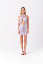 Alreves-Nancy Mini Shiny Dress-Elbise-2-fleurdirect.live