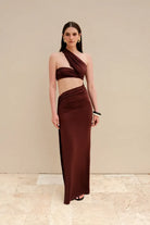 Alreves-Ola Low-cut Long Dress-Elbise-1-fleurdirect.live
