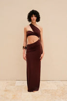 Alreves-Ola Low-cut Long Dress-Elbise-3-fleurdirect.live