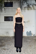 Alreves-Paloma Double Waist Skirt with Belts-Etek-3-fleurdirect.live