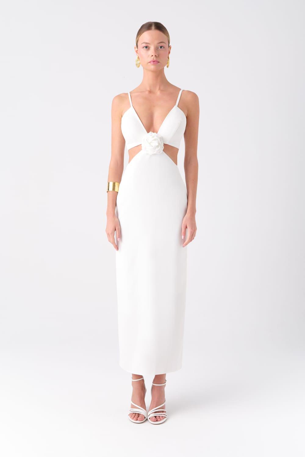 Alreves-Rosalia Midi Dress-Elbise-1-fleurdirect.live