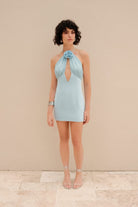 Alreves-Vereno Low-cut Short Dress-Elbise-1-fleurdirect.live