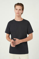 American Vintage-Fizvalley Vintage Carbon T-shirt-T-Shirts-1-fleurdirect.live