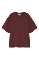 American Vintage-T-Shirt Homme Fizvalley Cranberry-T-Shirts-1-fleurdirect.live