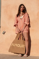 Amour Et Naturel-Amour Shopper Çanta-Omuz Çantası-2-fleurdirect.live