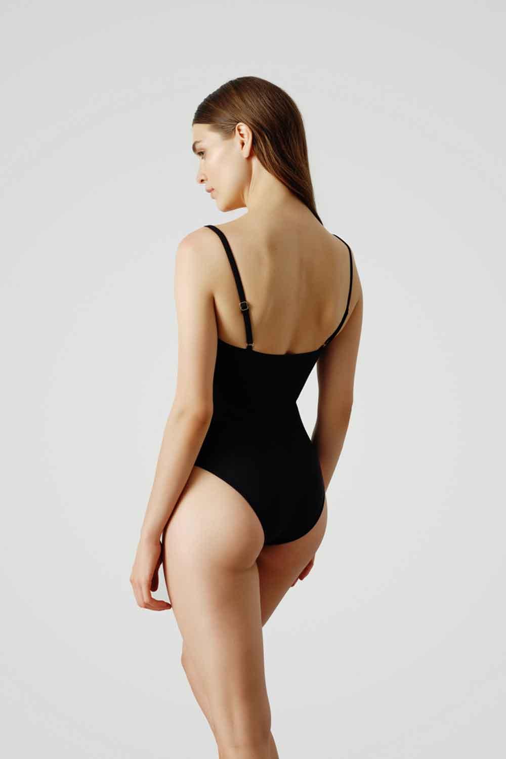 Anais & Margaux-Caroline Black Swimsuit-Bikini & Mayo-3-fleurdirect.live