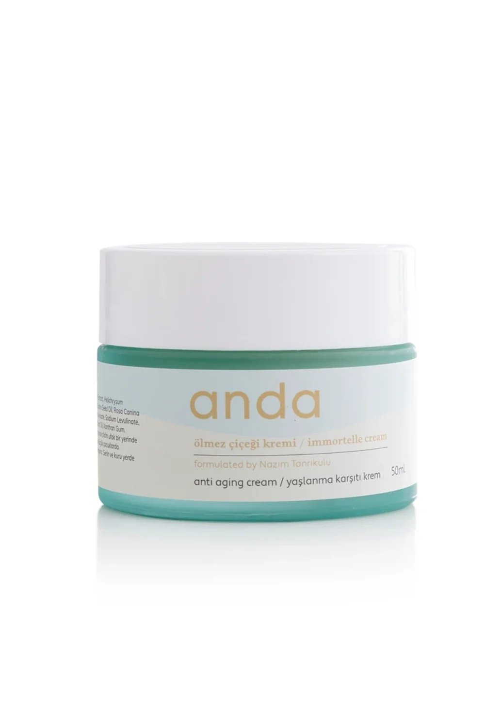 Anda Heal-Immortelle Cream By Nazım Tanrıkulu-Yüz Kremi-2-fleurdirect.live