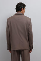 Antioch-Antioch Vizon Relax Fit Kruvaze Erkek Blazer Ceket-Blazer Ceket-5-fleurdirect.live