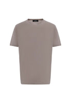 Antioch-Bej Regular Fit Modal Teknik Kumaş Erkek T Shirt-T-Shirts-6-fleurdirect.live