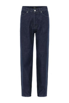 Antioch-Koyu Lacivert Yüksek Bel Relaxed Fit Erkek Kot Pantolon-Kot Pantolon-7-fleurdirect.live