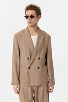 Antioch-Vizon Relax Fit Diagonel İnce Erkek Blazer Ceket-Blazer Ceket-1-fleurdirect.live
