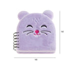 Apli̇-Apli B2 F Tüylü Kabarık Telli Not Defteri Hamster-Çizgili Defter-1-fleurdirect.live