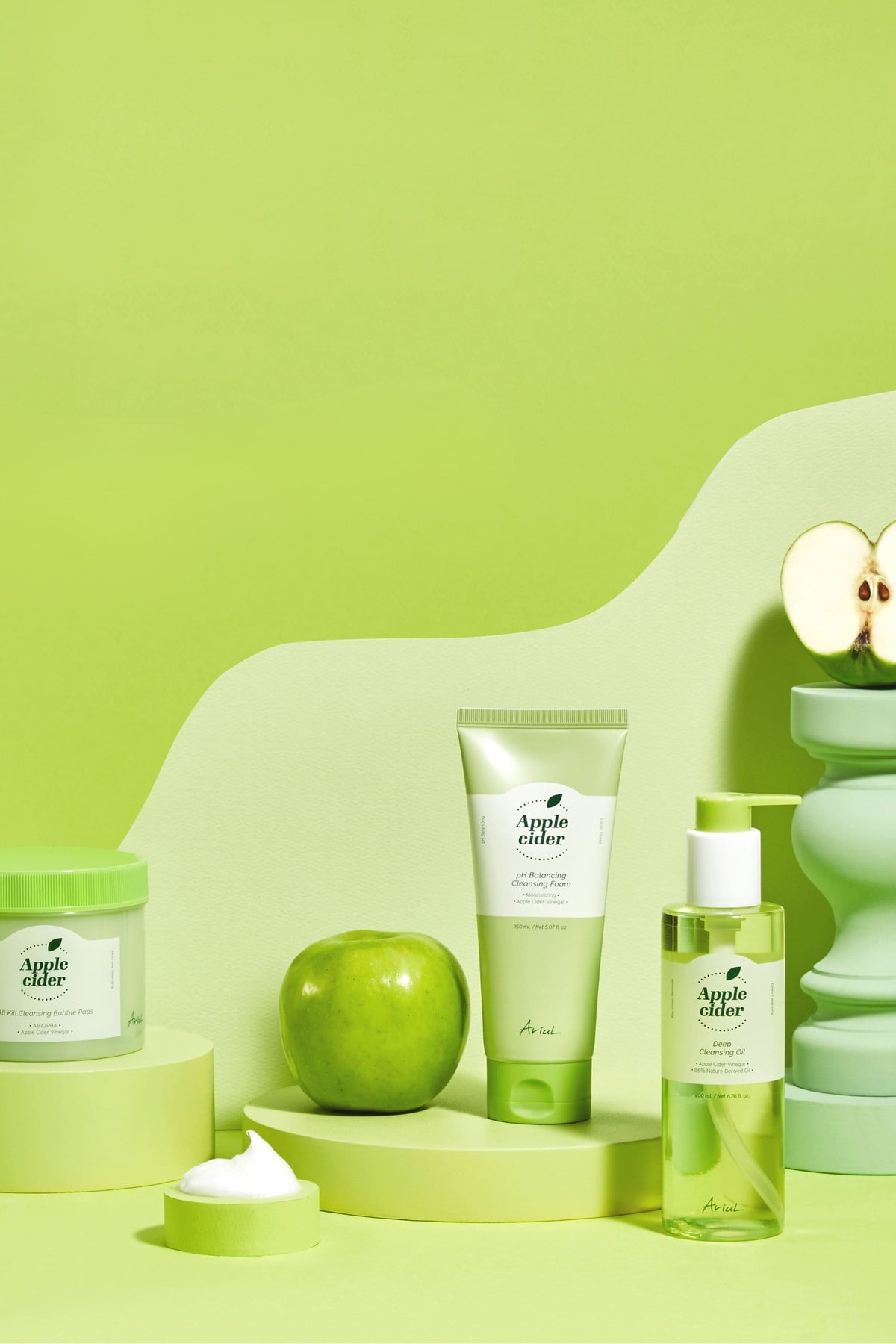 Ariul Apple Cider Deep Cleansing Oil 200Ml - Elma Sirkeli Gözenek Arındırıcı Yağ Bazlı Vegan Temizleme Yağı