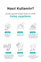 Ariul-Çorap Tipi Ayak Peeling Maskesi 2 Çift-Peeling-7-fleurdirect.live