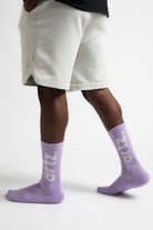 Essentials Lilac - Mor 3'lü Unisex Spor & Lifestyle Havlu Taban Çorap Paketi - 1