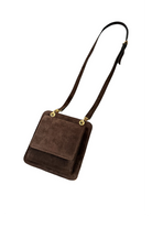 Atelier Bomonti-Khaos Velvet Mini, Iki Yüz, Iki Renk, Süet Deri Şıklığı Cüzdan Bölmeli Mini Çanta-Omuz Çantası-1-fleurdirect.live