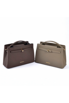 Cube Lock Bag - Mink - 5