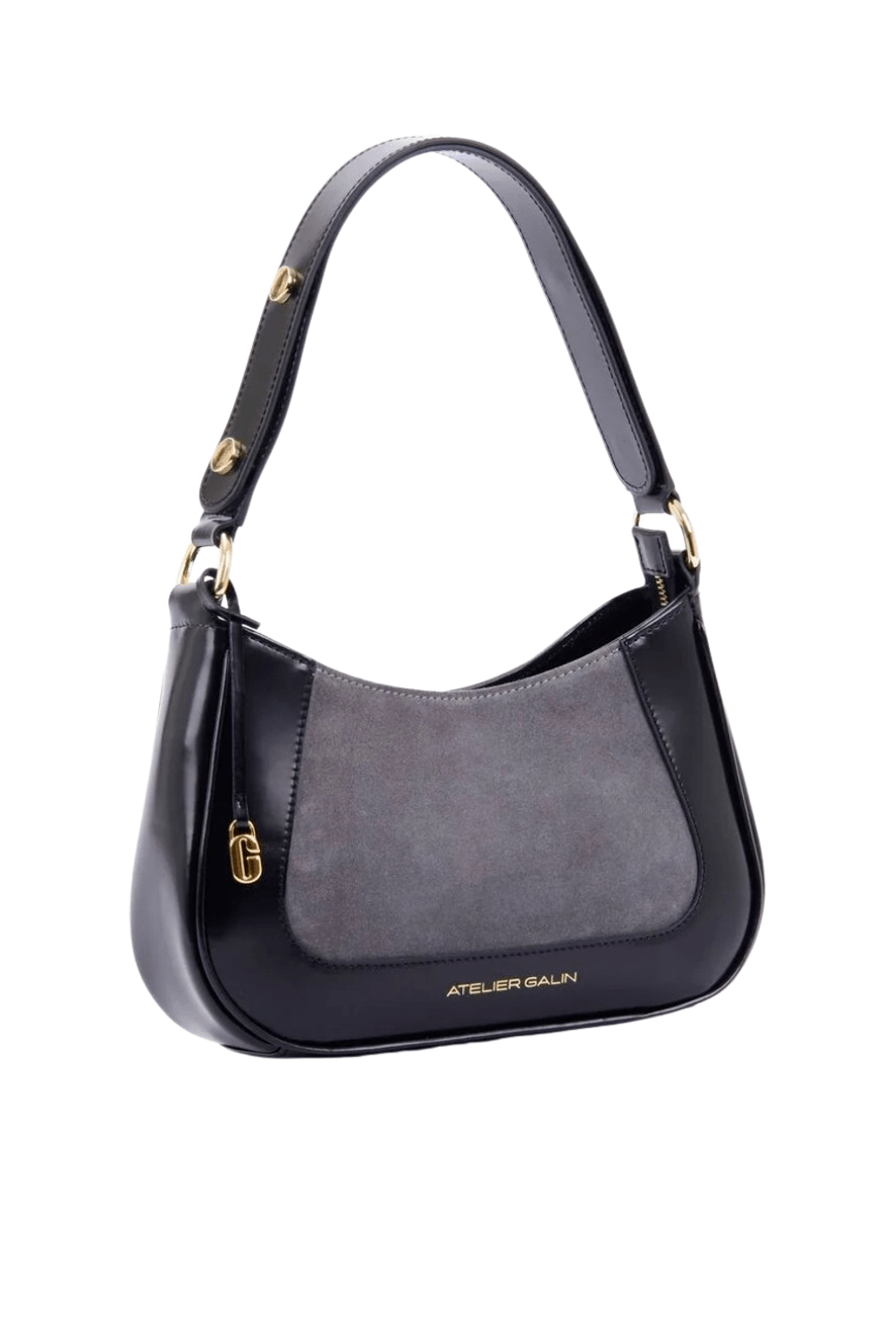 Atelier Galin-Jasmine Hobo Kol Çantası - Gris-Omuz Çantası-2-fleurdirect.live