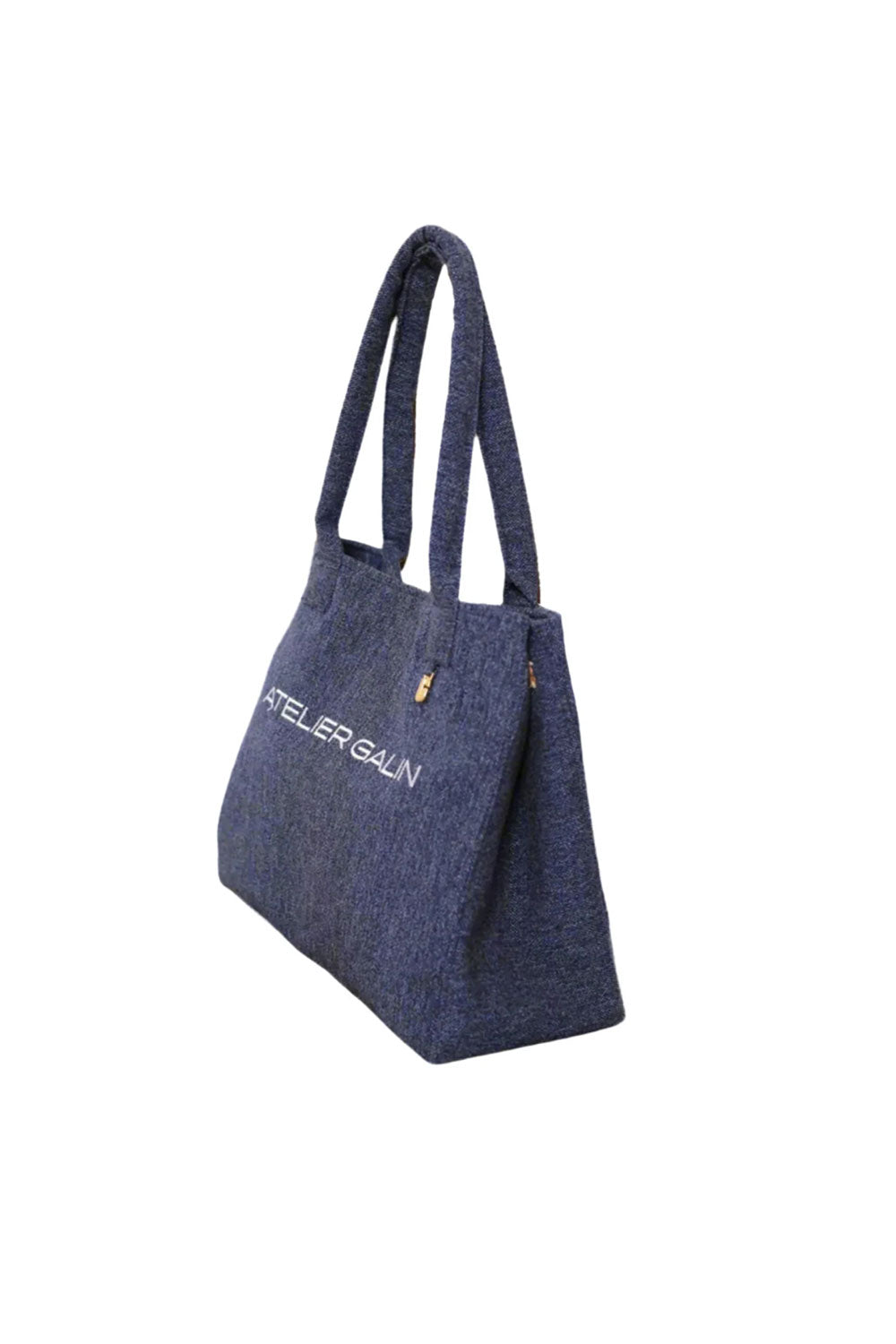 Atelier Galin-Vela Tote Bag N°1 - Azure-Omuz Çantası-2-fleurdirect.live