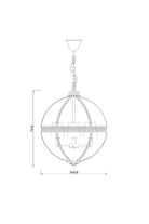 Atolye Store-Utah Fener Sarkıt Avize Large Krom-Avize-3-fleurdirect.live