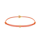 Orange Padel Chance Bracelet In Gold