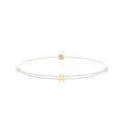 Zodiac White Chance Bracelet In Gold