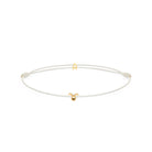 Zodiac White Chance Bracelet In Gold