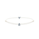 Zodiac White Chance Bracelet In Oxide