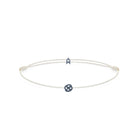 Zodiac White Chance Bracelet In Oxide