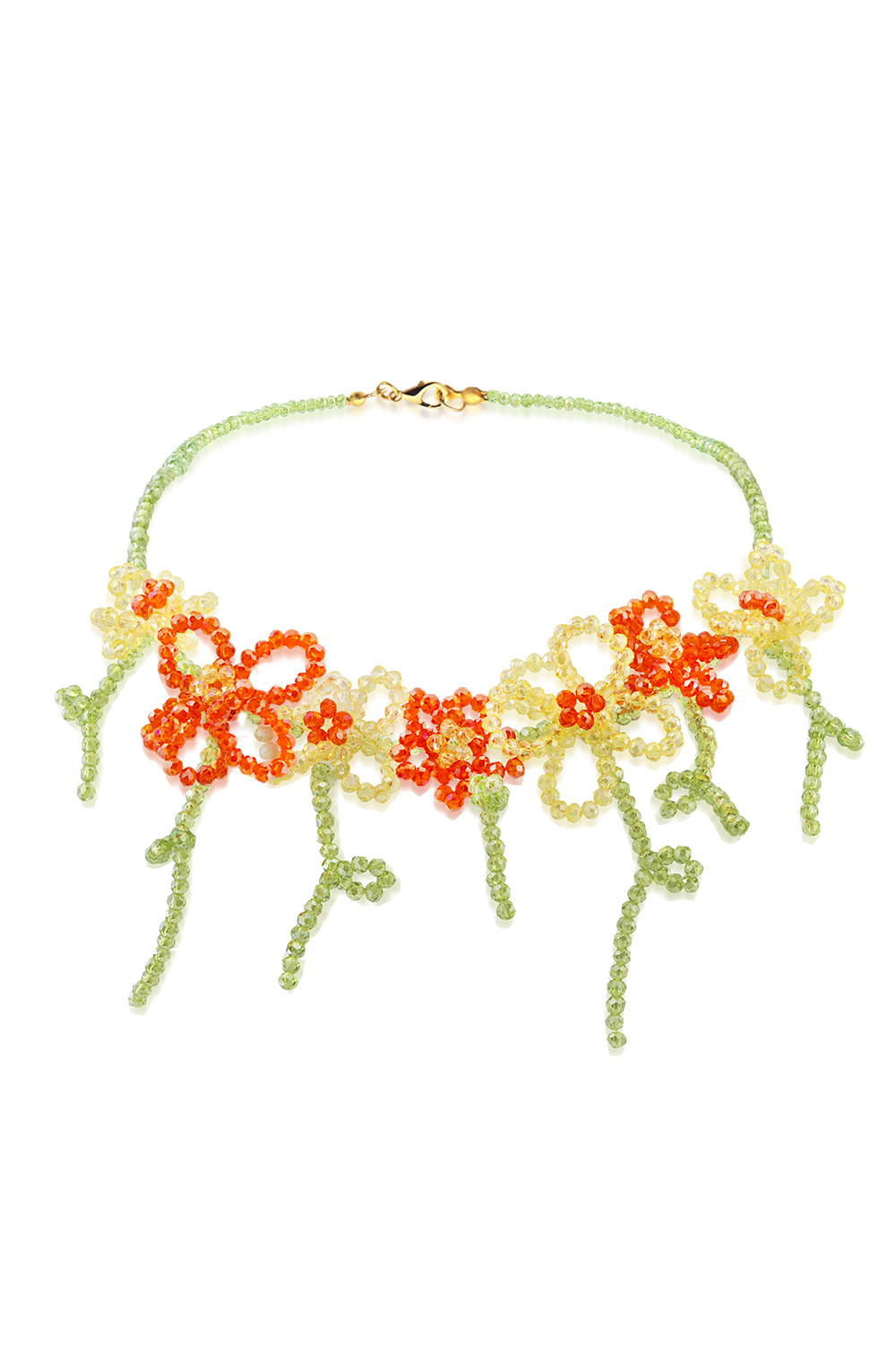 Ava Villain-Calendula Choker Kolye-Kolye-1-fleurdirect.live