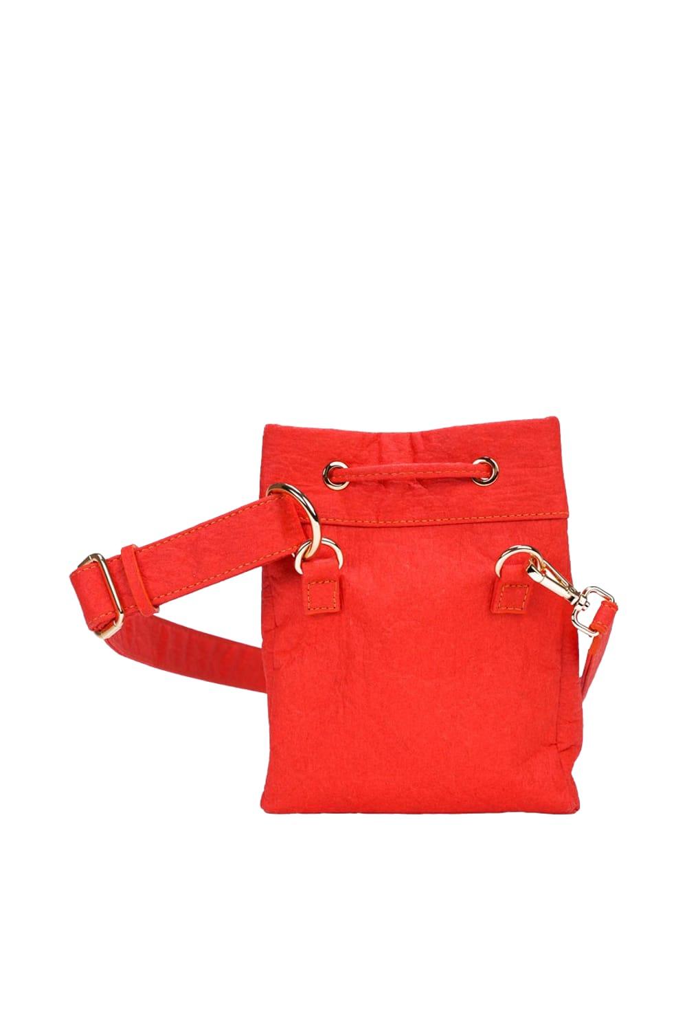 Ayanas-Ela Bucket Bel Çantası – PIÑATEX® Paprika-Bel Çantası-1-fleurdirect.live