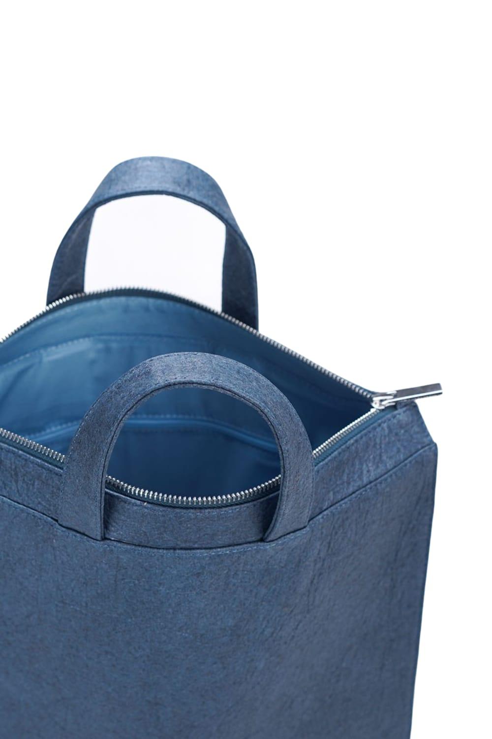 Ayanas-Ren Sırt Çantası – PIÑATEX® Washed Indigo-Sırt Çantası-3-fleurdirect.live