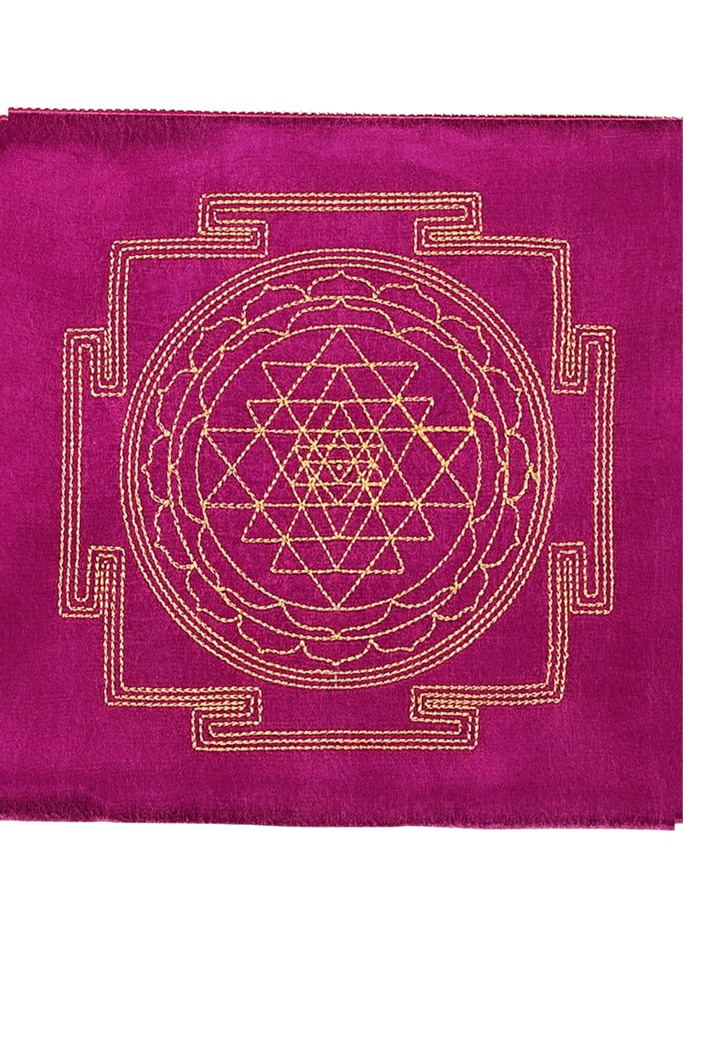 Ayanas-Sri̇ Yantra Clutch Çanta - Amethyst-Clutch-4-fleurdirect.live